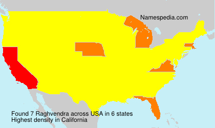 Surname Raghvendra in USA Surname Raghvendra in USA