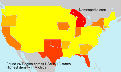 Surname Ragina in USA Surname Ragina in USA