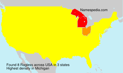Surname Ragless in USA Surname Ragless in USA