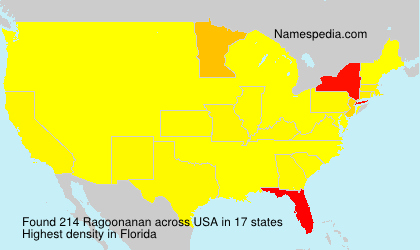 Surname Ragoonanan in USA Surname Ragoonanan in USA