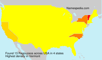 Surname Ragouzeos in USA Surname Ragouzeos in USA