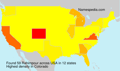 Surname Rahimpour in USA Surname Rahimpour in USA