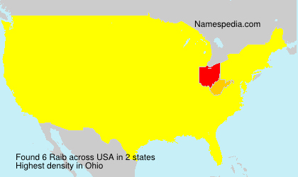 Surname Raib in USA Surname Raib in USA