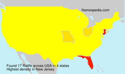 Surname Raiffe in USA Surname Raiffe in USA