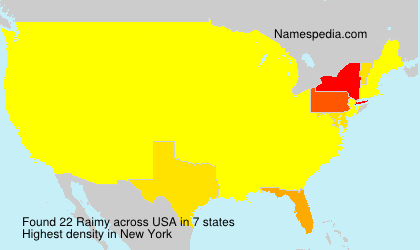 Surname Raimy in USA Surname Raimy in USA