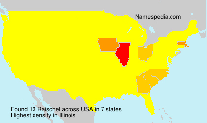 Surname Raischel in USA Surname Raischel in USA