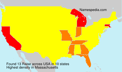 Surname Raise in USA Surname Raise in USA