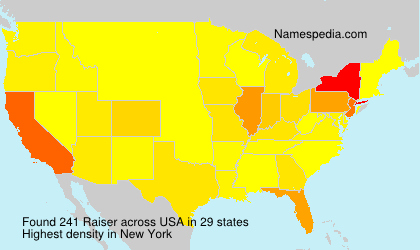 Surname Raiser in USA Surname Raiser in USA