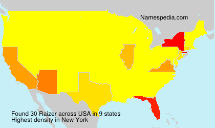 Surname Raizer in USA Surname Raizer in USA