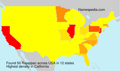 Surname Rajappan in USA Surname Rajappan in USA