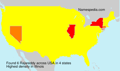Surname Rajareddy in USA Surname Rajareddy in USA