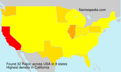 Surname Rajcic in USA Surname Rajcic in USA