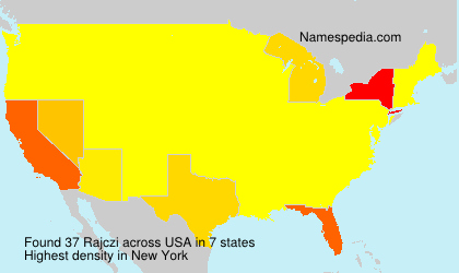 Surname Rajczi in USA Surname Rajczi in USA