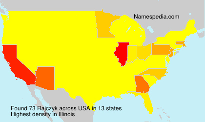 Surname Rajczyk in USA Surname Rajczyk in USA
