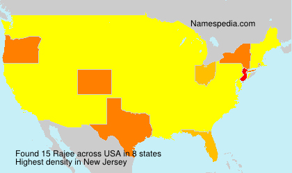 Surname Rajee in USA Surname Rajee in USA
