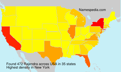 Surname Rajendra in USA Surname Rajendra in USA