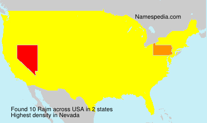 Surname Rajm in USA Surname Rajm in USA