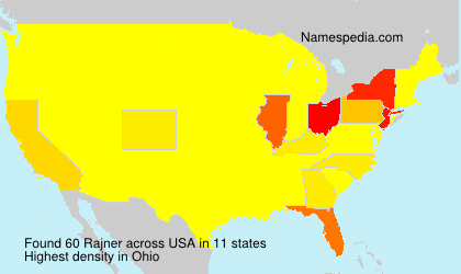 Surname Rajner in USA Surname Rajner in USA