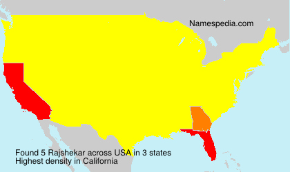 Surname Rajshekar in USA Surname Rajshekar in USA