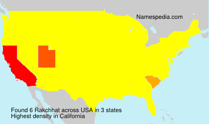 Surname Rakchhat in USA Surname Rakchhat in USA