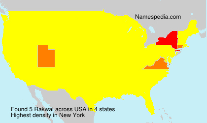 Surname Rakwal in USA Surname Rakwal in USA