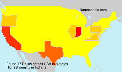 Surname Rallas in USA Surname Rallas in USA