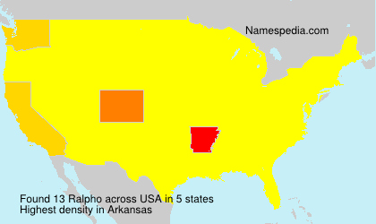 Surname Ralpho in USA Surname Ralpho in USA