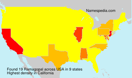 Surname Ramagopal in USA Surname Ramagopal in USA