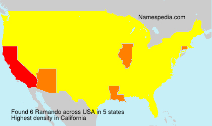 Surname Ramando in USA Surname Ramando in USA