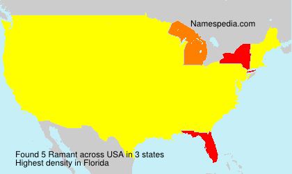 Surname Ramant in USA Surname Ramant in USA