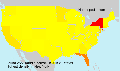 Surname Ramdin in USA Surname Ramdin in USA