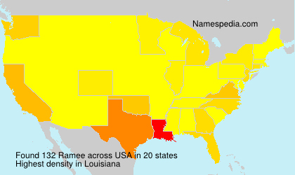 Surname Ramee in USA Surname Ramee in USA