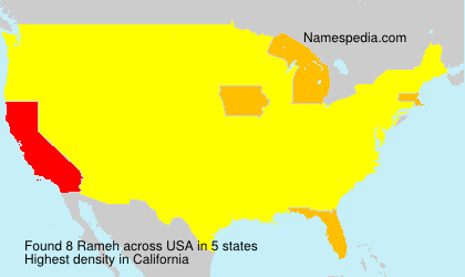 Surname Rameh in USA Surname Rameh in USA