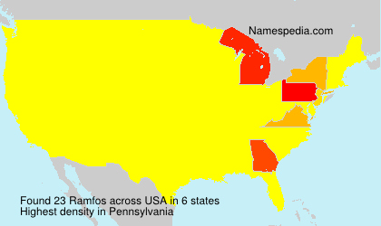 Surname Ramfos in USA Surname Ramfos in USA