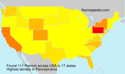 Surname Ramich in USA Surname Ramich in USA