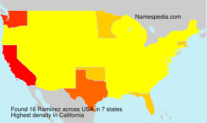 Surname Ramiirez in USA Surname Ramiirez in USA