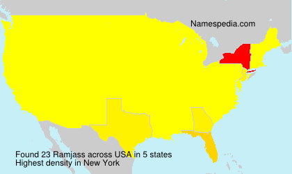 Surname Ramjass in USA Surname Ramjass in USA