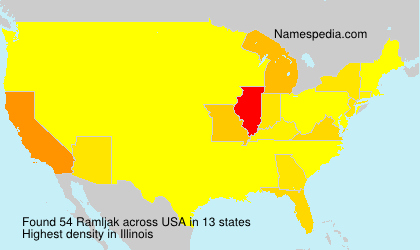 Surname Ramljak in USA Surname Ramljak in USA