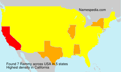 Surname Rammy in USA Surname Rammy in USA