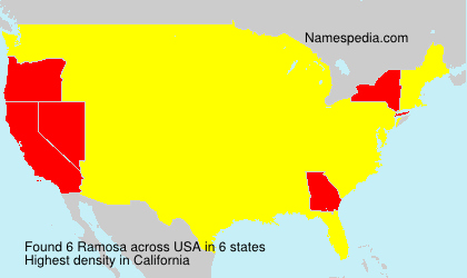 Surname Ramosa in USA Surname Ramosa in USA