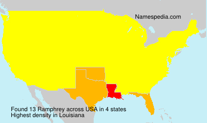 Surname Ramphrey in USA Surname Ramphrey in USA