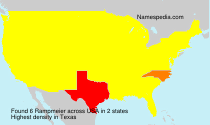 Surname Rampmeier in USA Surname Rampmeier in USA