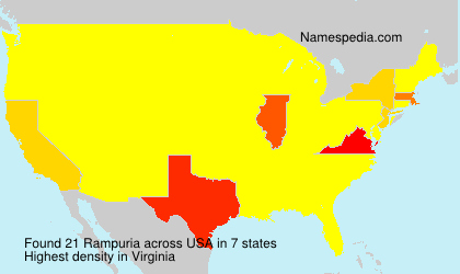 Surname Rampuria in USA