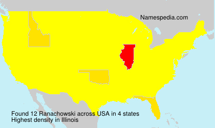 Surname Ranachowski in USA Surname Ranachowski in USA