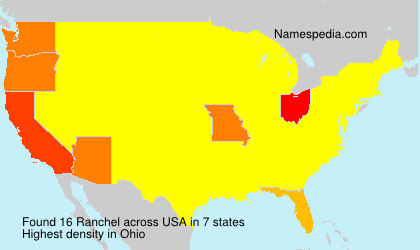 Surname Ranchel in USA Surname Ranchel in USA