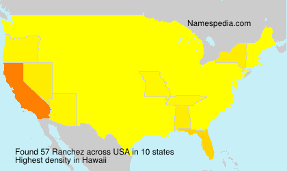 Surname Ranchez in USA Surname Ranchez in USA