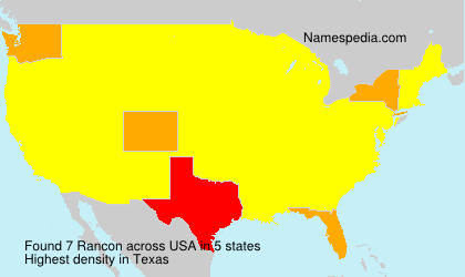 Surname Rancon in USA Surname Rancon in USA