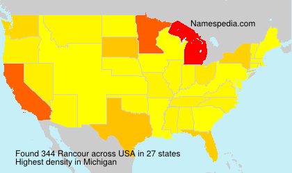 Surname Rancour in USA Surname Rancour in USA