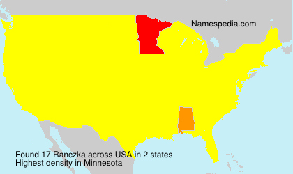 Surname Ranczka in USA Surname Ranczka in USA