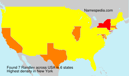 Surname Randlev in USA Surname Randlev in USA